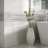 American Olean Ascend Stone 40-Pack Candid Heather 3-in x 8-in Honed Natural Stone Marble Look Wall Tile