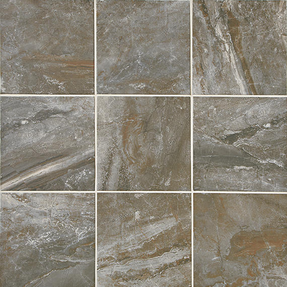 American Olean Danya 15-Pack Basin 12-in x 12-in Glazed Porcelain Stone Look Floor and Wall Tile