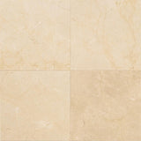 American Olean Crema Marfil Elegance Marble Floor Tile, 12-in x 12-in, Polished, 10-Pack