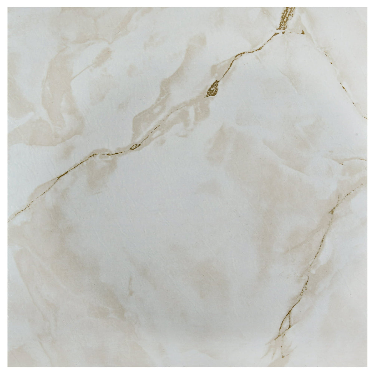 Achim Nexus Self-Adhesive Vinyl Floor Tile, 12 x 12 in, 1.2 mm, Classic White with Grey Veins – 20 Tiles (20 sq ft)