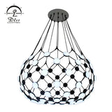 DLSS Lighting Acrylic Globe Web Chandelier Lamp and Ceiling Light for Living Room