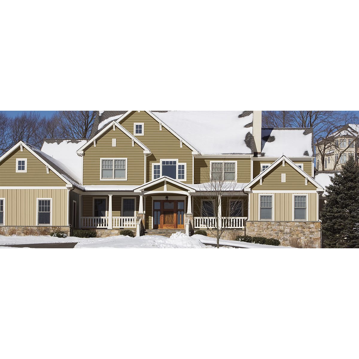 CertainTeed CedarBoards Insulated D6 Vinyl Siding Sable Brown 12" x 12' 6"