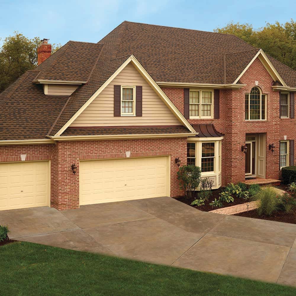 GAF Timberline Ultra HD with Dual Shadow Line Hickory