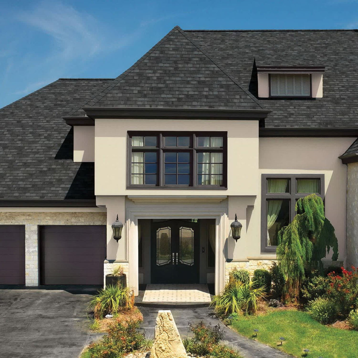 GAF Camelot II Shingles Charcoal