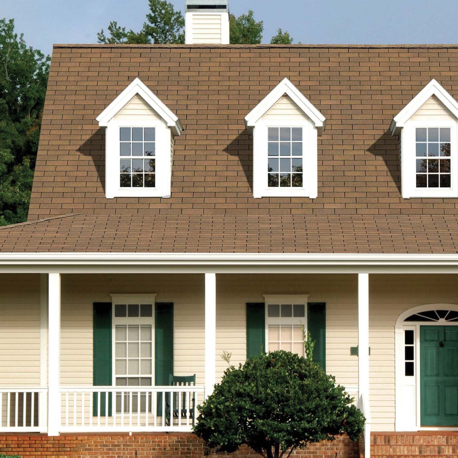 GAF Royal Sovereign StainGuard Shingles Golden Cedar