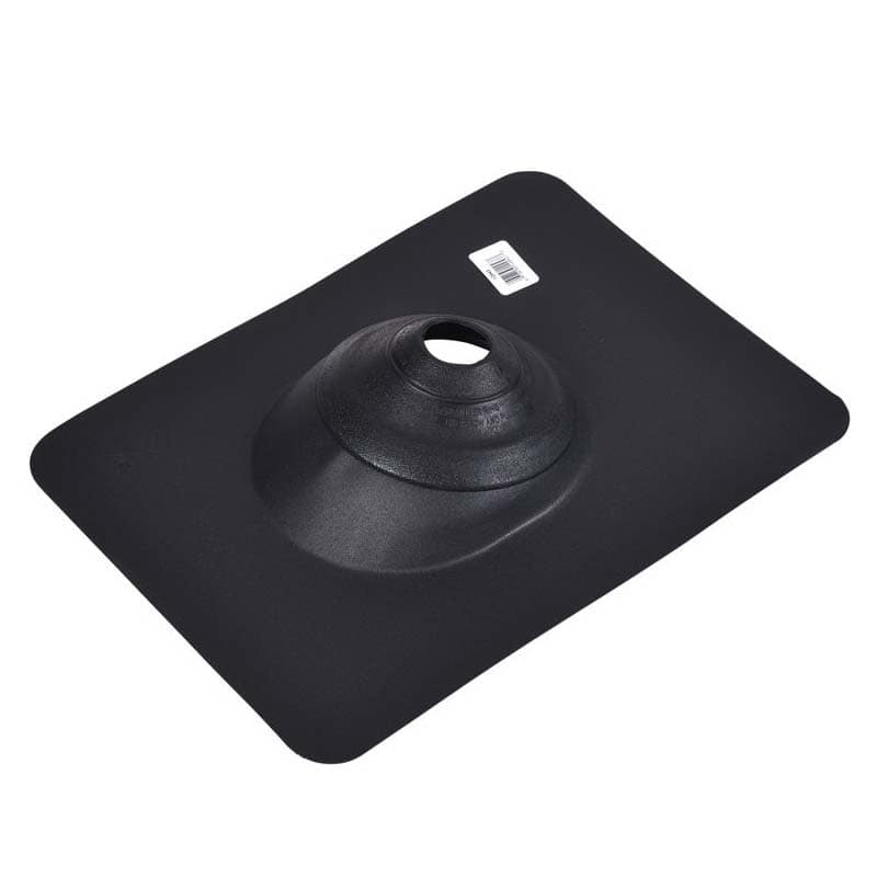 Color-Flash Aluminum All-Flash No-Calk Roof Flashing Black 1-1/2" - 3"