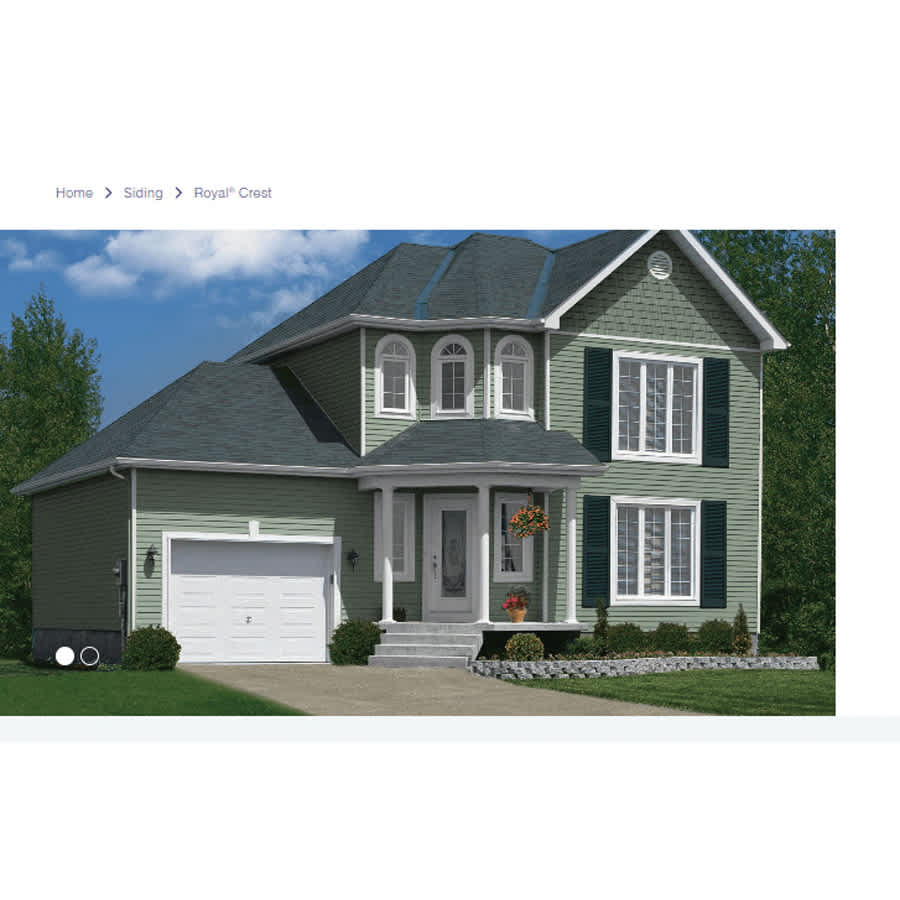 Royal Crest Vinyl Siding D4 Traditional Cypress