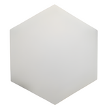 Apini Hex Matte White 9 in. x 10-1/2 in. Porcelain Floor and Wall Tile (7.14 sq. ft./Case)