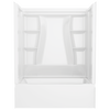 Classic 500 60 in. x 32 in. Soaking Bathtub with Right Drain in High Gloss White