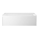Classic 500 60 in. x 32 in. Soaking Bathtub with Right Drain in High Gloss White