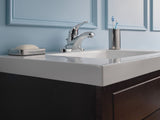 Delta Foundations Chrome 1-Handle 4-in Centerset WaterSense Bathroom Sink Faucet with Drain