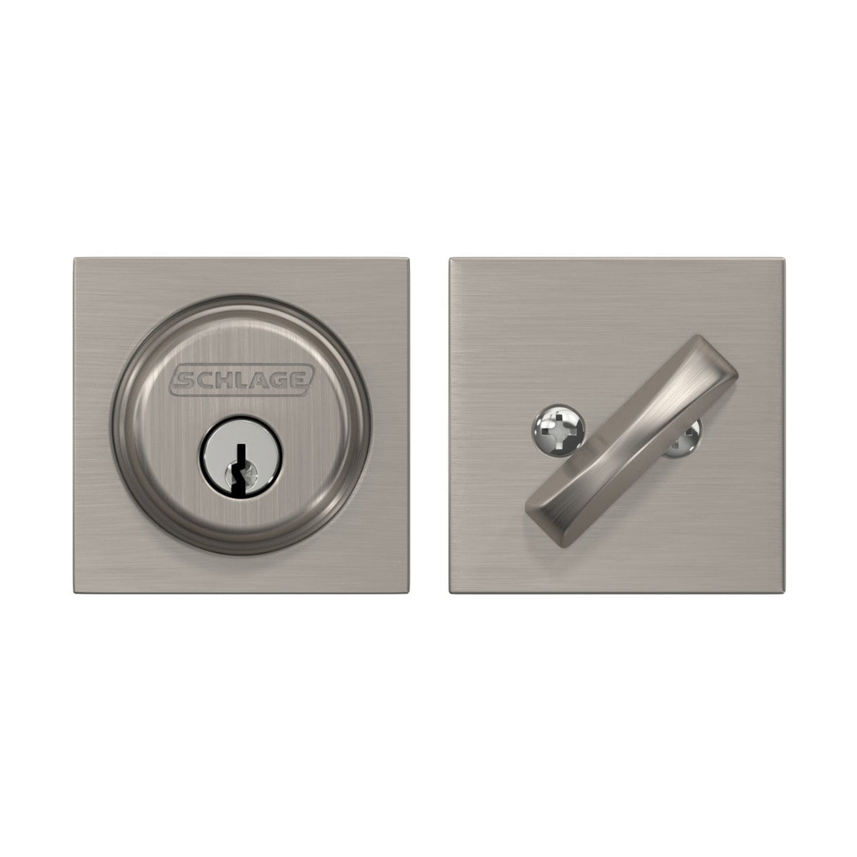 Schlage Collins Matte Black Single Cylinder Deadbolt