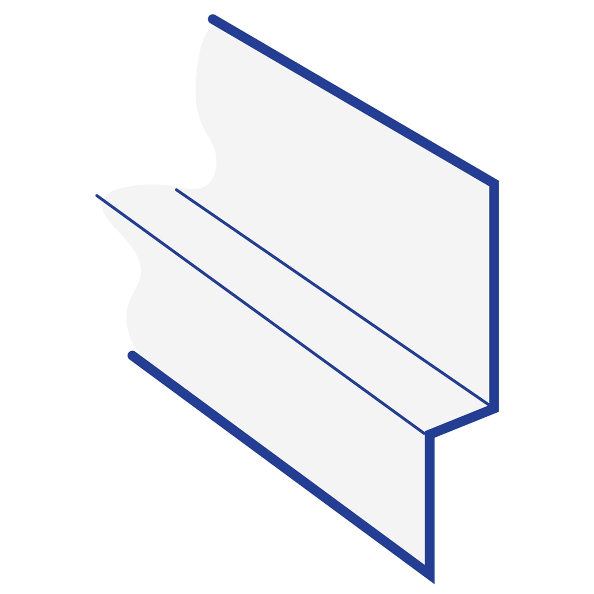 Bay Cities Metal Galvanized Z-Bar 3" x 1" x 2" 28 GA