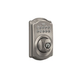 Schlage Camelot Aged Bronze Keypad Electronic Deadbolt, 2-Pack