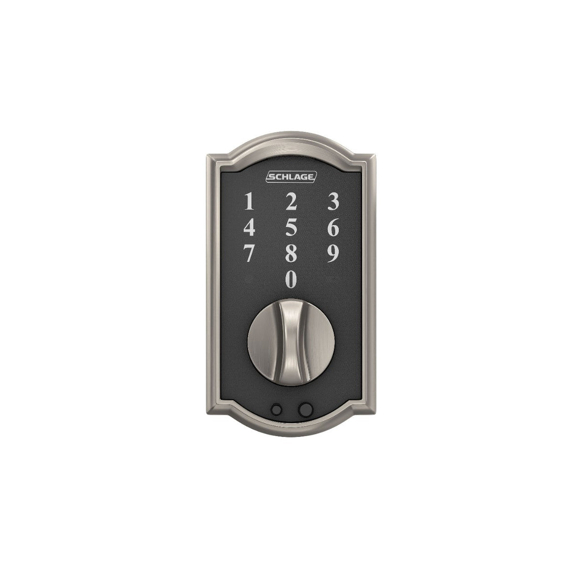 Schlage Camelot Aged Bronze Touch Electronic Door Lock Deadbolt