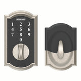 Schlage Camelot Aged Bronze Touch Electronic Door Lock Deadbolt