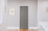 Masonite Traditional 24-in x 80-in 6-Panel Primed Molded Composite Bifold Door (Hardware Included)