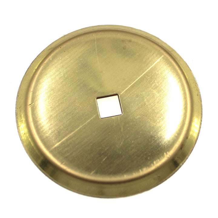 Allison 1-3/4 in. (44 mm) Polished Brass Cabinet Knob Backplate