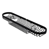 Allied Brass Oval Combination Shower Basket in Antique Brass