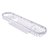 Allied Brass Oval Combination Shower Basket in Antique Brass