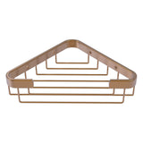 Allied Brass Corner Toiletry Shower Basket in Polished Nickel, 9.8 x 3.1 x 6.2 in
