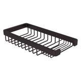 Allied Brass Rectangular Combination Shower Basket in Polished Chrome