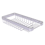 Allied Brass Rectangular Combination Shower Basket in Polished Chrome