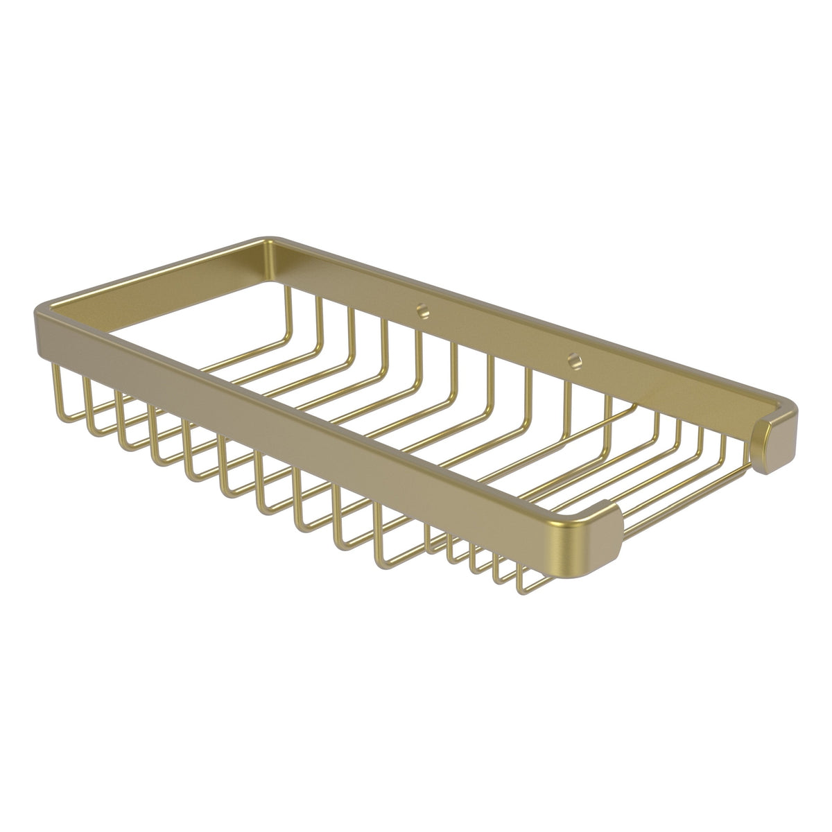 Allied Brass Rectangular Combination Shower Basket in Venetian Bronze, 10.5 x 1.8 x 4.8 in