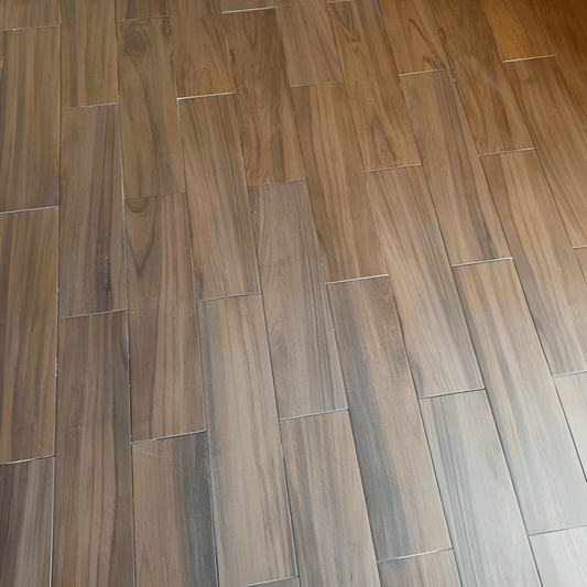 Baker Wood Walnut 6 in. x 24 in. Glazed Porcelain Floor and Wall Tile (392.85 sq. ft./Pallet)