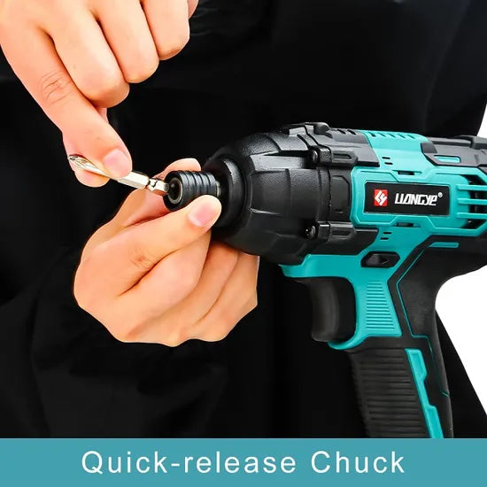 Battery Power Tools Factory Liangye 18V Cordless Impact Driver Rechargeable Screwdriver