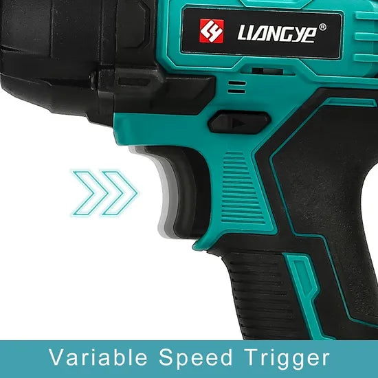 Battery Power Tools Factory Liangye 20V Cordless Electric Impact Screw Driver Drill