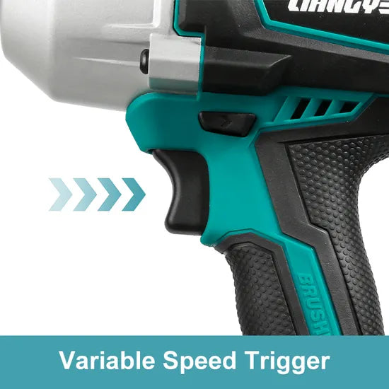 Battery Power Tools Liangye 18V Heavy Duty Cordless Electric Impact Wrench