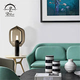 DLSS Lighting Bedroom Study Hotel Bedside Desk Light LED Marble Modern Table Lamp