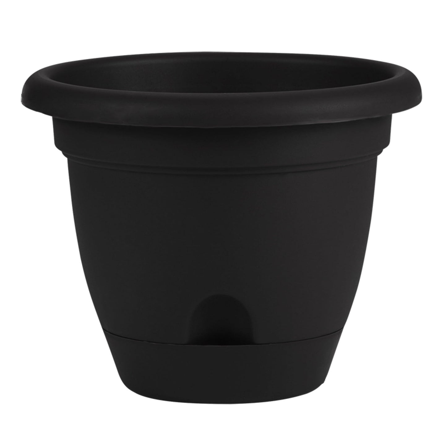 Bloem Lucca Self Watering Planter 16" Black