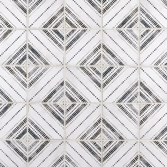 Bohemian Black II Porcelain Tile