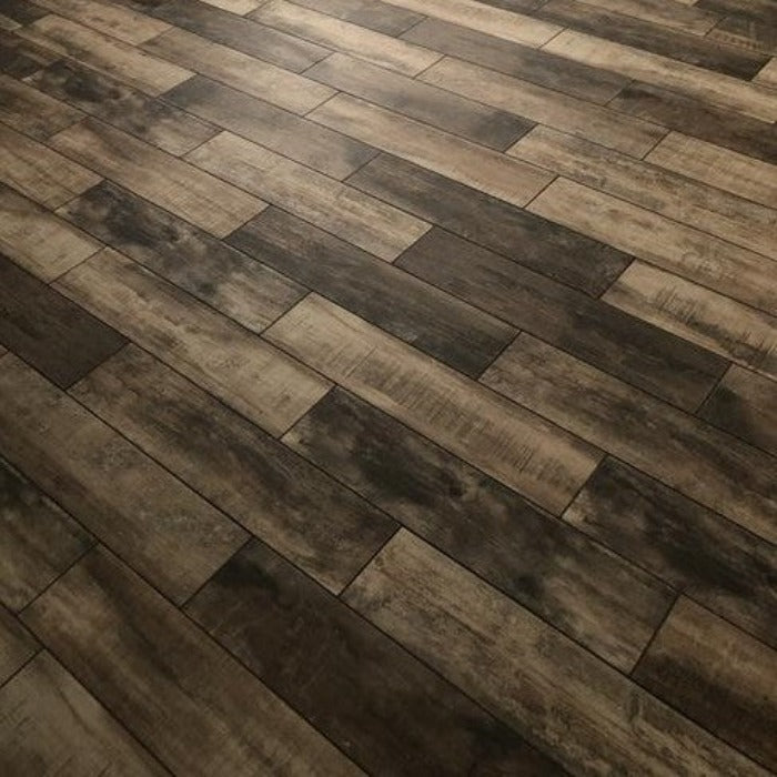 Wind River Beige 6 in. x 24 in. Porcelain Floor and Wall Tile (14 sq. ft. / case)