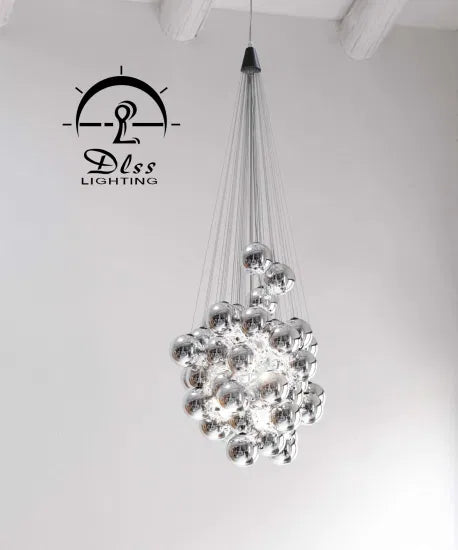DLSS Lighting Bubble Shade LED Light Pendant Light Chandelier Decorative Liight Home Light