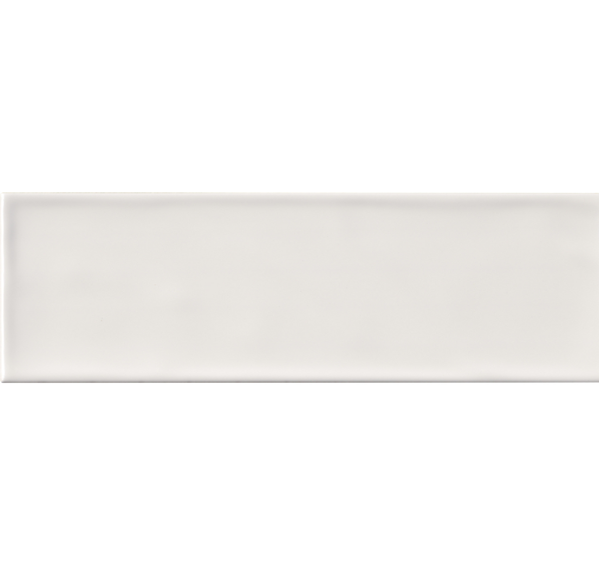 Bulevard Snow Ceramic Wall Tile - 4 x 12 in.