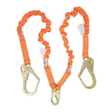 4.5 ft - 6 ft Double Leg Stretch Internal Lanyard Hooks - All Sizes image 2