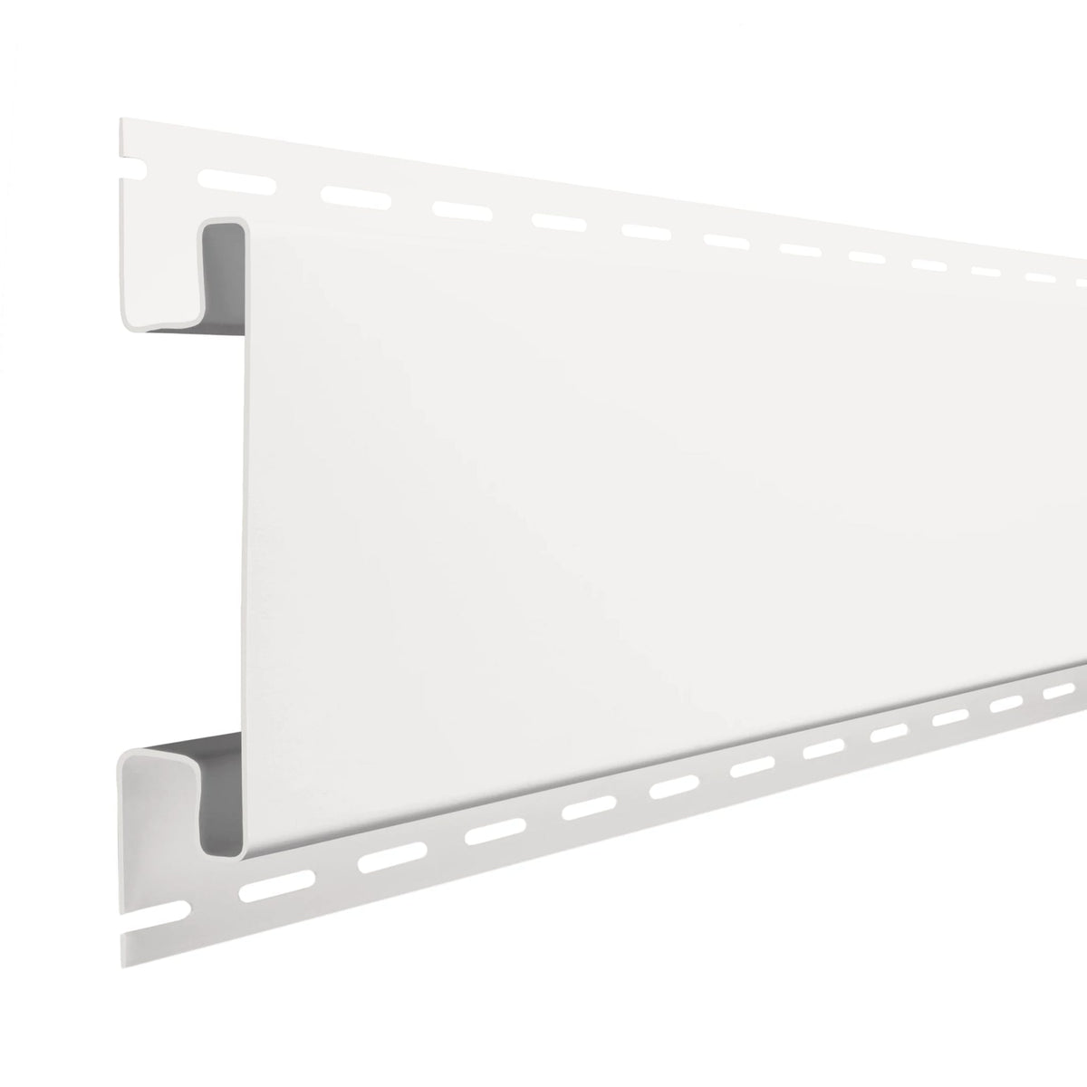 CertainTeed Double Channel Lineal Colonial White 5" x 18'