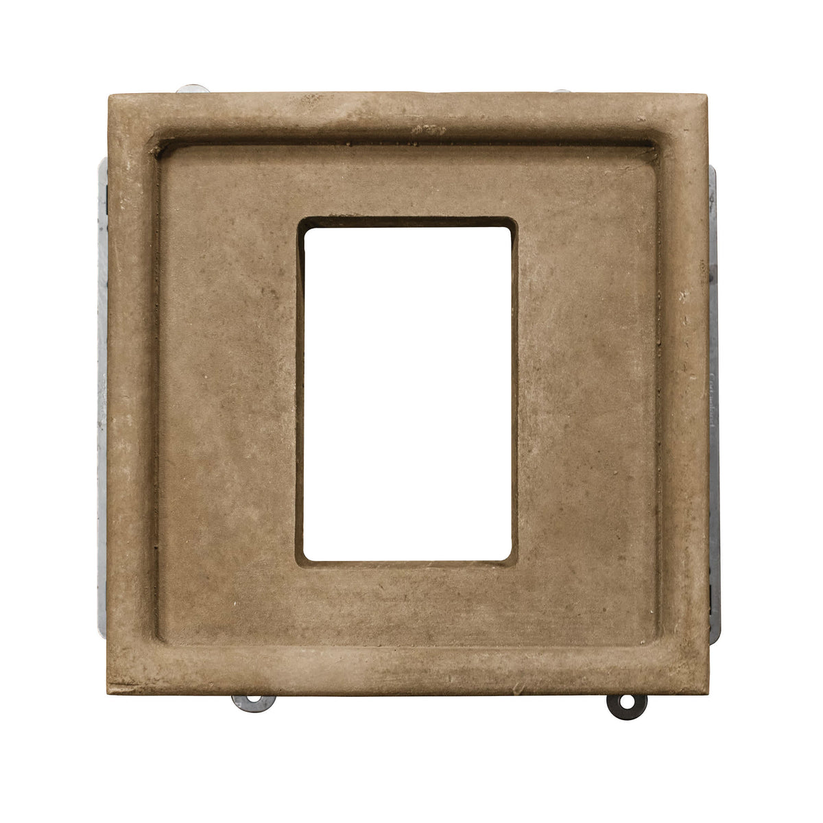 CertainTeed STONEfaçade Single Course Electrical Box Brown