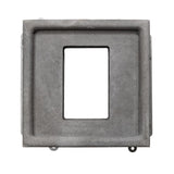 CertainTeed STONEfaçade Single Course Electrical Box Dark Gray