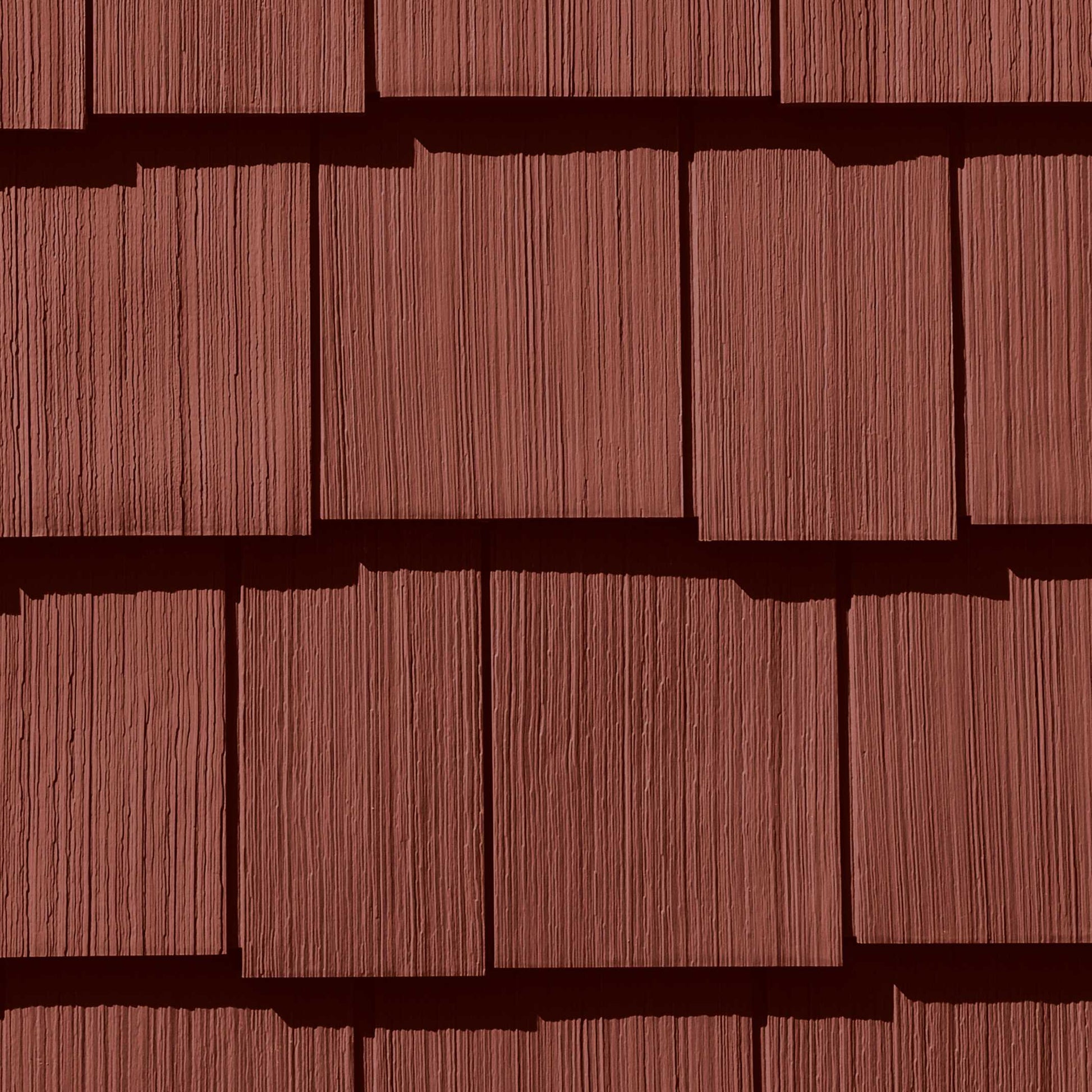 CertainTeed Cedar Impressions D7 Staggered Perfection Shingle Vinyl Siding Autumn Red