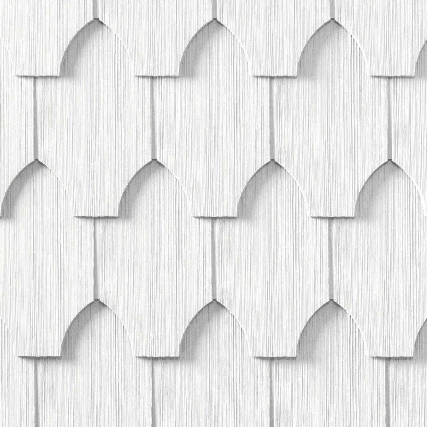 CertainTeed Cedar Impressions S613 Half Cove Perfections Colonial White 42"