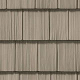CertainTeed Northwoods S7 Straight Edge Rough Split Shake Vinyl Siding Natural Clay