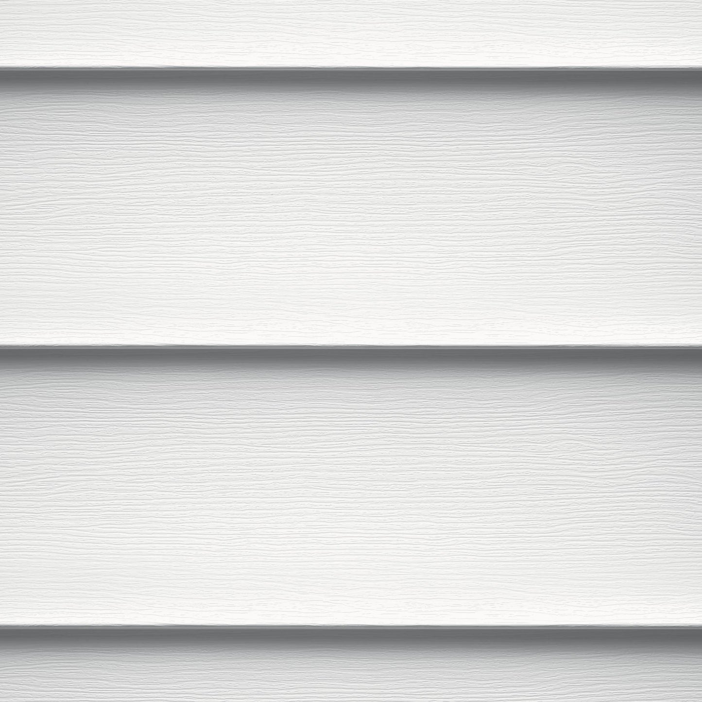 CertainTeed CERTAplank Woodgrain Reinforced S7 Vinyl Siding Colonial White