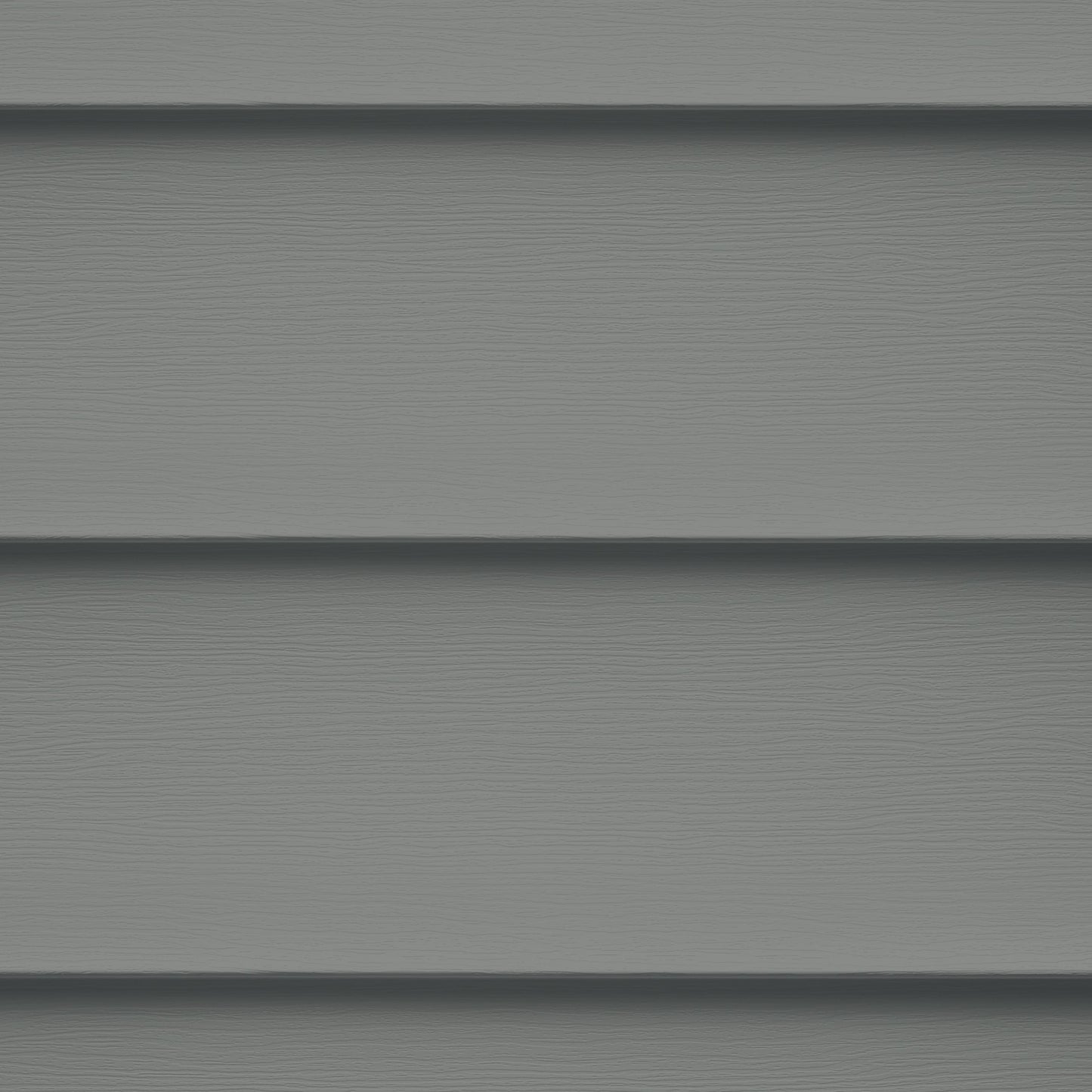 CertainTeed CERTAplank Woodgrain Reinforced S7 Vinyl Siding Charcoal Gray