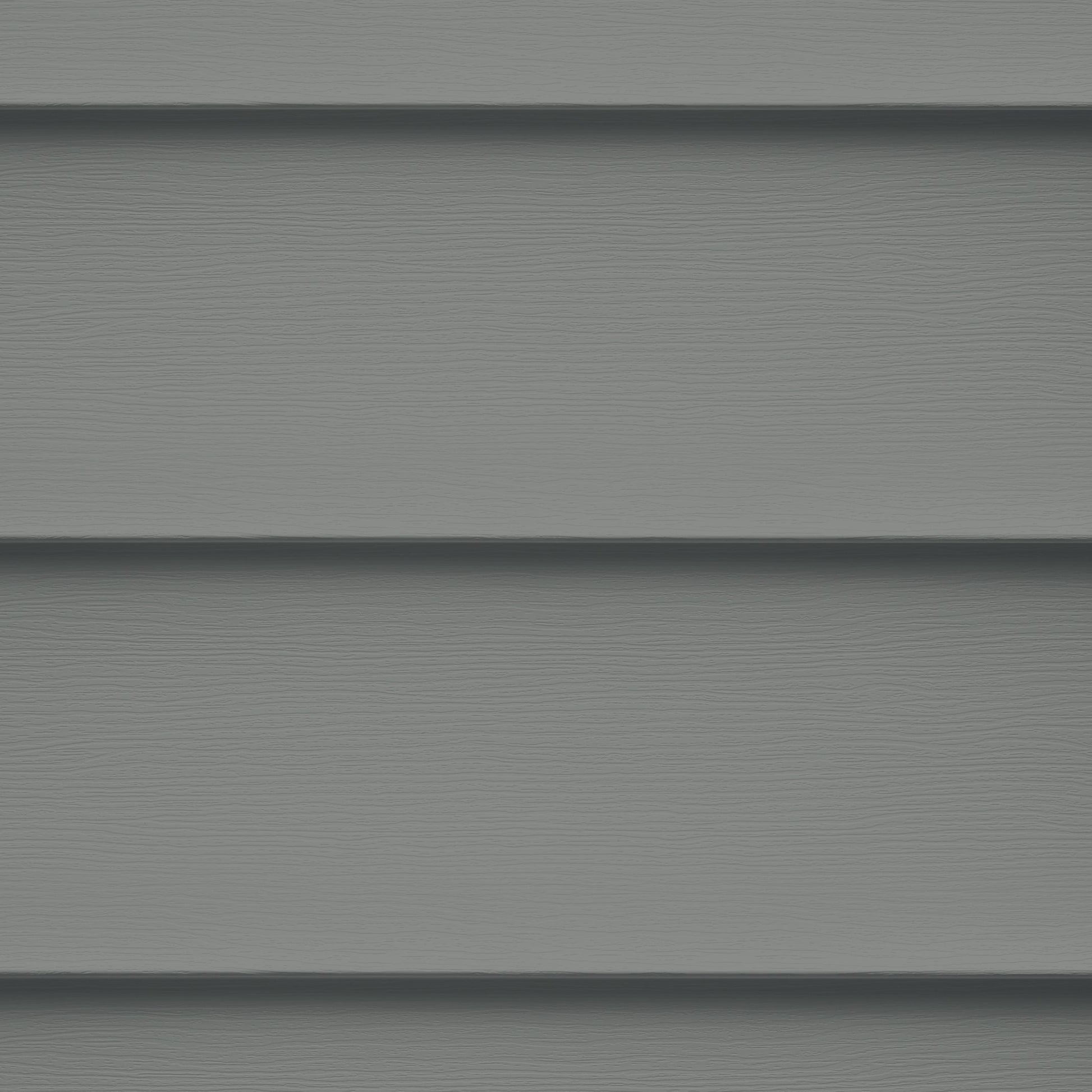 CertainTeed CERTAplank Woodgrain Reinforced S7 Vinyl Siding Charcoal Gray