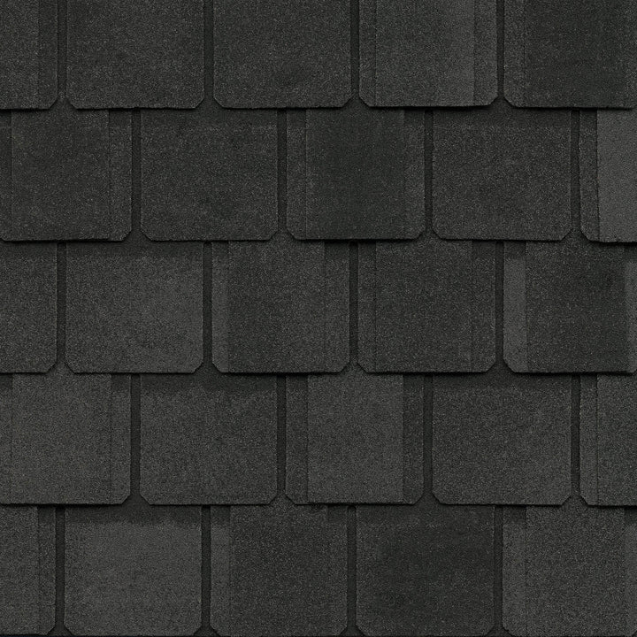 CertainTeed Belmont AR Shingles Black Granite