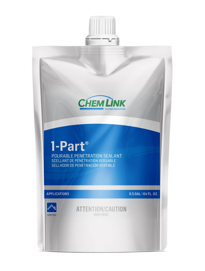 Chem Link 1-Part Pourable Sealant Gray 0.5 gal